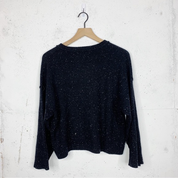 Autumn Cashmere Speckled Wide Sleeve Sweater - Picture 4 of 8